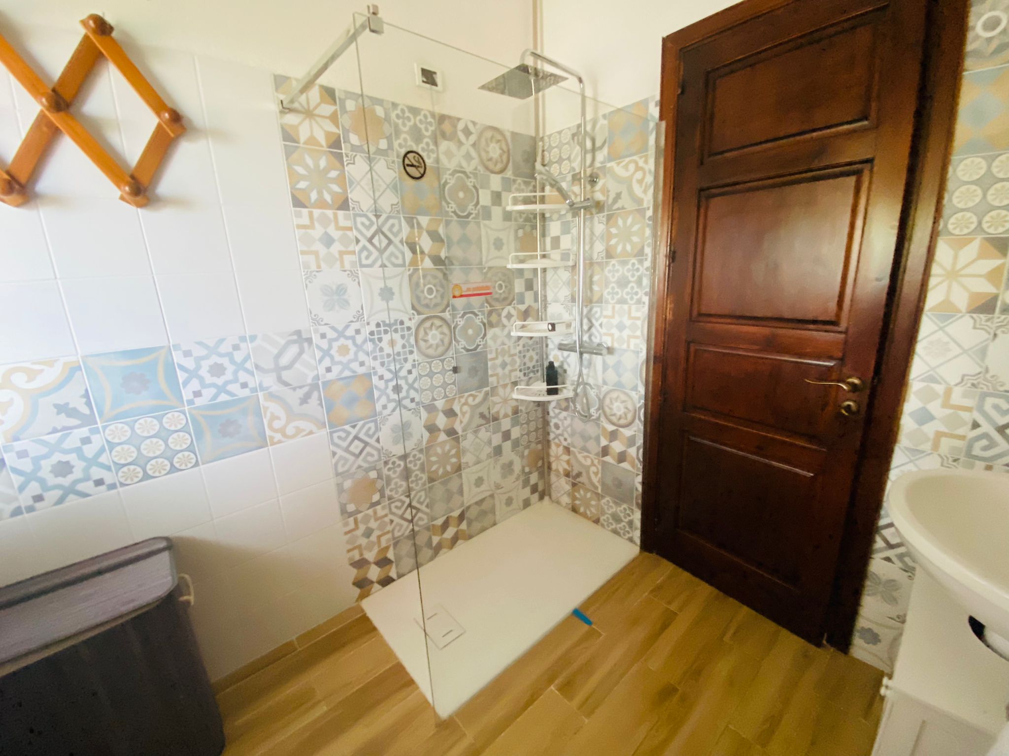 Ampio box doccia bagno Villa Maria