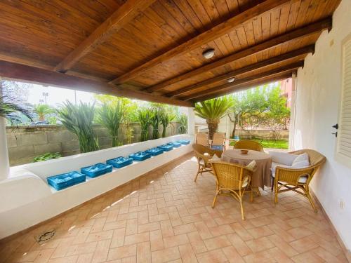 Veranda esterna casa vacanze Sicilia