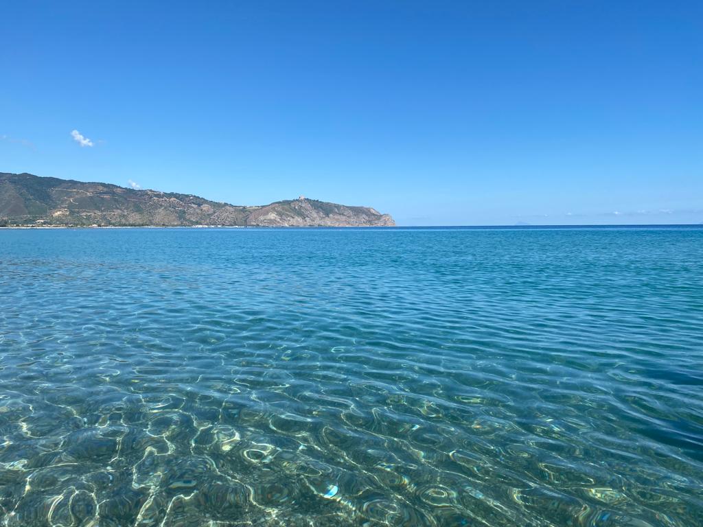 Vista mare spiaggia Saiatine Furnari